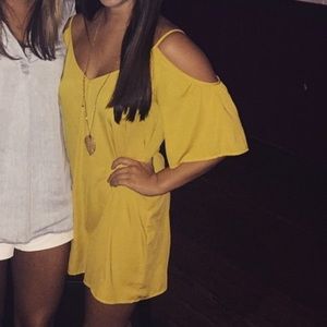 Yellow Boutique Dress